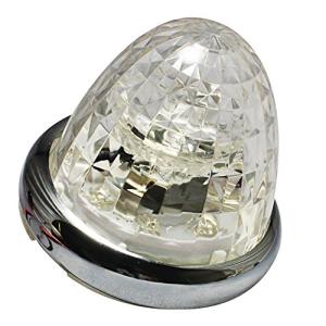 槌屋ヤック LEDマーカーランプ 超流星マーカー クリア/レッド (光) 12/24V CE-163Cの商品画像