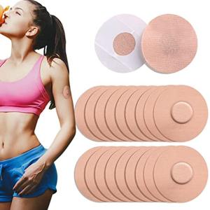 サムコス スポーツパッチ 20個セット 肌色 粘着センサーパッチ 防水ステッカー リブレ用パッチ リブレセンサーパッチ 長持ち 通気性 落ち