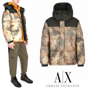 アルマーニエクスチェンジiconリアルダウン　メンズXS ARMANI EXCHANGE ダウンコート ダウンジャケット 「A|X アルマーニ