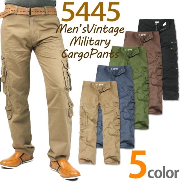 ハイクオリティー メンズ　カーゴパンツ　カジュアルパンツ【5445】プレミアムヴィンテージ five...