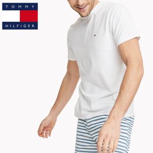 トミー  Tシャツ  TOMMY HILFIGER メンズ  トミーヒルフィガー Tシャツ ワンポイント t545 ホワイト USAモデル大きいサイズ｜5445