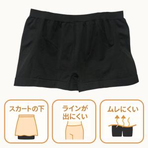 【4枚セット】インナーパンツ レディース 一分...の詳細画像2