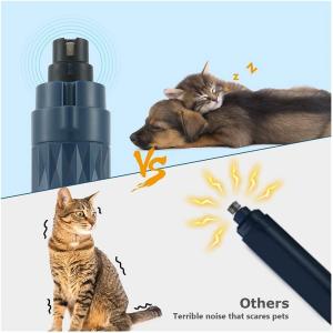 ペット用 電動 USB充電 ライト付き 爪切り...の詳細画像1