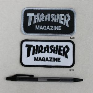 thr-patch-logo THRASHER スラッシャー LOGO ロゴパッチ アイロン ワッペン アップリケ｜54tide