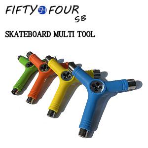 54SB フィフティフォーエスビー MULTI  TOOLS ツール レンチ マルチツール スケートボード SKATEBOARD SK8 スケボー 工具 ONE SIZE｜54tide