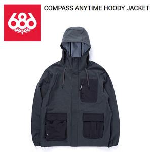 シックスエイトシックス 686 COMPASS ANYTIME HOODY JACKET メンズ コンパス エニタイム ジャケット アウター スノーウェア｜54tide