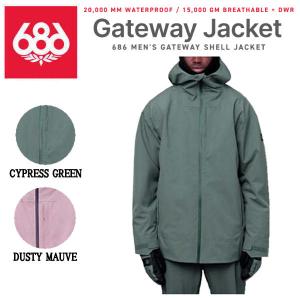 686 GATEWAY SHELL JACKET メンズ ゲートウェイシェルジャケット アウター スノーウェア スノーボード M/L 正規品｜54tide