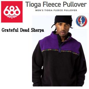 686 Tioga Fleece Pullover メンズ フリース プルオーバー レイヤー インナー ミッドウェイト スノーボード M/L/XL 正規品｜54tide