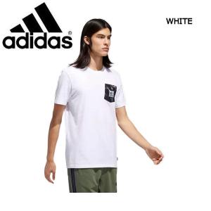 アディダス ADIDAS メンズ 半袖Tシャツ ティーシャツ トップス MARBLE POCKET ...