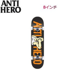 アンタイヒーロー ANTI HERO FACE LG 8インチ スケートボード コンプリートデッキ メンズ スケボー 板 アンチヒーロー｜54tide