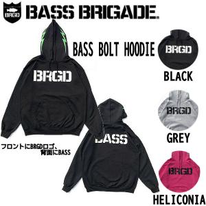 バスブリゲード BASS BRIGADE OVAL BRGD LOGO HOODIE メンズ パーカー
