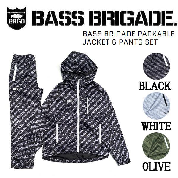 バスブリゲード BASS BRIGADE PACKABLE JACKET &amp; PANTS SET パ...