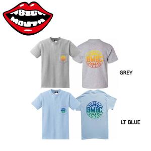 ビッグマウス BIGMOUTH メンズ Tシャツ 半袖 ティーシャツ 男性向け S-XL Grey・LtBlue BMBC POCKET T｜54tide