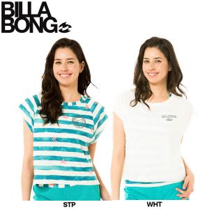 BILLABONG ビラボン レディース半袖Tシャツ フィットネス トレーニングウェア UVカット｜54tide