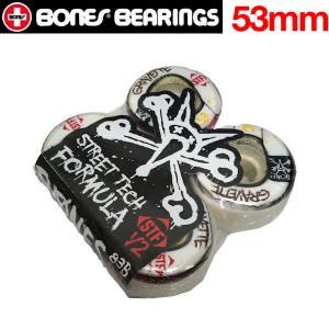 BONES BEARINGS ボーンズベアリング STF GRAVETTE WASTED LIFE スケートボード ウィール 53mm スケボー｜54tide