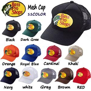 【Bass Pro Shops】バスプロショップス  BASS PRO SHOP MESH CAP SNAP BACK スナップバックキャップ 帽子  アウトドア 11カラー【海外直輸入】 【正規品】｜54tide