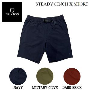 ブリクストン BRIXTON STEADY CINCH X SHORT メンズ ショートパンツ ハーフパンツ スケートボード サーフィン S/M/L｜54tide