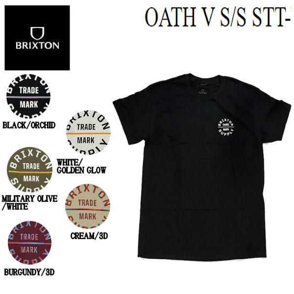 ブリクストン BRIXTON OATH V S/S STT メンズ Tシャツ 半袖 スケートボード ...