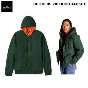 ブリクストン BRIXTON BUILDERS ZIP HOOD JACKET メンズ フードジャケット ジップアップ アウター S/M/L/XL 正規品｜54tide