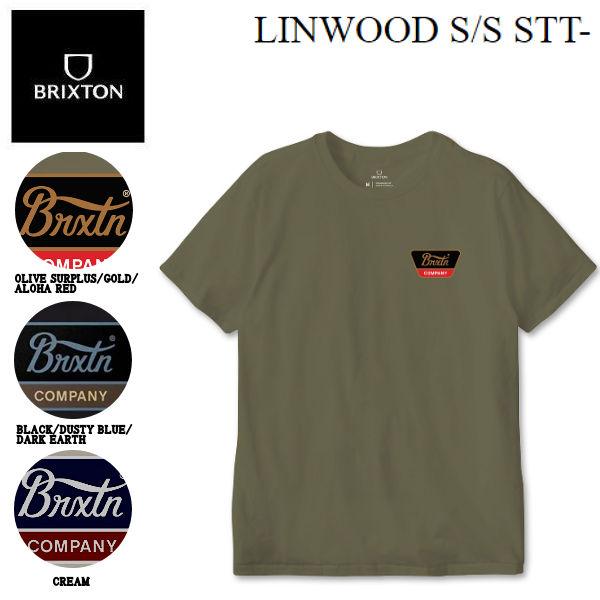 ブリクストン BRIXTON LINWOOD S/S STT メンズ Tシャツ 半袖 スケートボード...