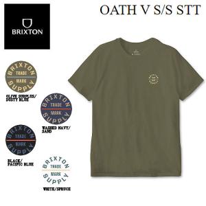 ブリクストン BRIXTON OATH V S/S STT メンズ Tシャツ 半袖 スケートボード サーフィン トップス S/M/L/XL｜54tide