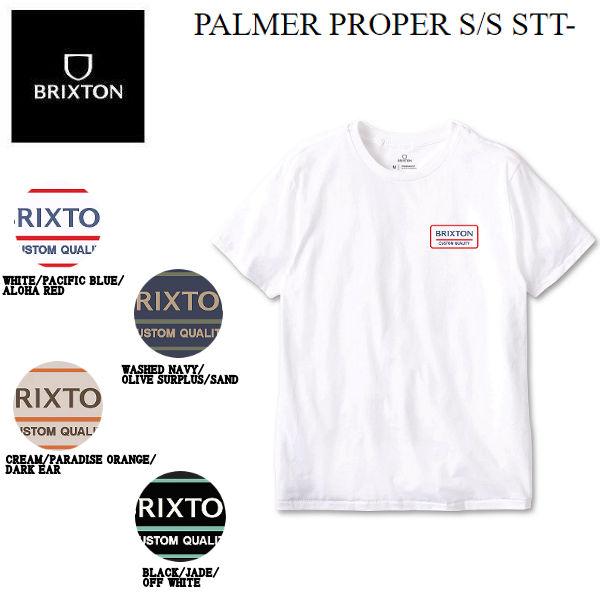 ブリクストン BRIXTON PALMER PROPER S/S STT メンズ Tシャツ 半袖 ス...