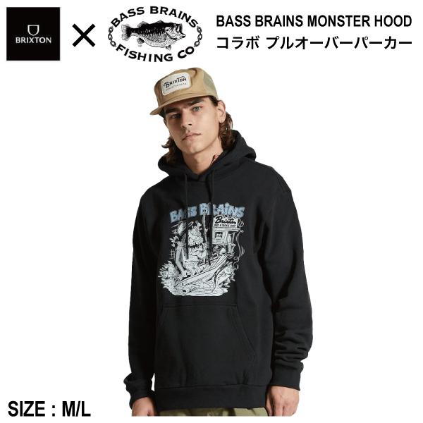 ブリクストン BRIXTON BASS BRAINS MONSTER HOOD メンズ プルオーバー...