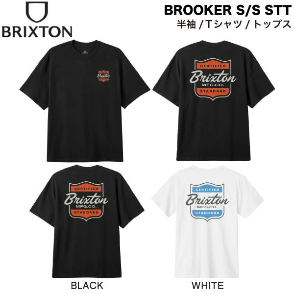 ブリクストン BRIXTON 2025春夏 BROOKER S/S STT メンズ ユニセックス 半...