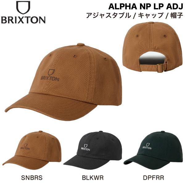 ブリクストン BRIXTON ALPHA NP LP ADJ メンズ ユニセックス キャップ 帽子 ...