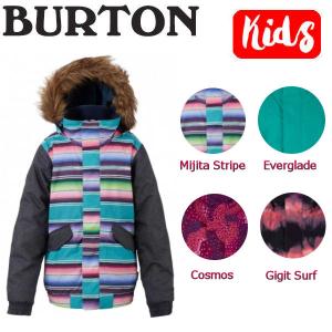 BURTON バートン Whiply Bomber Jacket ガールズスノーボードウェア 長袖ジャケット 子供用 XS-L 4カラー BURTON JAPAN 正規品｜54tide