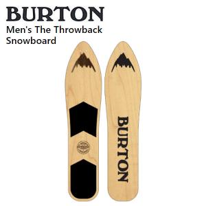 特典あり BURTON バートン Men's The Throwback Snowboard メンズ スローバック スノーサーフ 雪板 フリーライド スノーボード 正規品｜54tide
