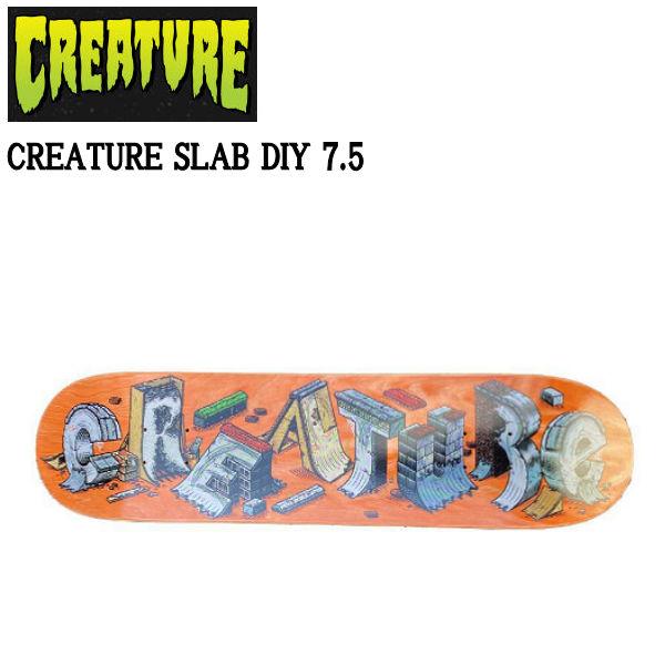 クリーチャー CREATURE SLAB DIY キッズ レディース  スケートボード デッキ 7....