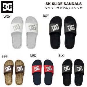 ディーシーシューズ SK SLIDE メンズ ウィメンズ サンダル 靴 ビーチサンダル フィットネス 履き心地良い キャンプ スケートボード｜54TIDE