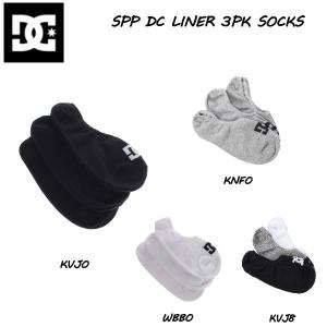 ディーシーシューズ DC Shose 新モデル SPP DC LINER 3PK ソックス　靴下 3足セット スケートボード スノーボード サーフィン｜54tide