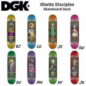 ディージーケー DGK Ghetto Disciples 7.75/7.8/8.0/8.06/8.1/8.25/8.38インチ Deck Skateboard HIPHOP  スケートボード ライダーモデル 板 初心者 ビギナー｜54tide