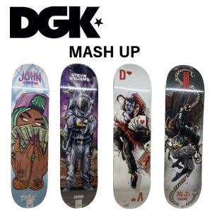 ディージーケー DGK  MASHUP DECK  Skateboard HIPHOP  スケートボード チームデッキ 板 初心者 ビギナー｜54tide