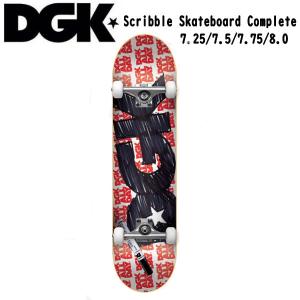 DGK  ディージーケー SCRIBBLE Copmlete 7.25/7.5/ 7.75/ 8.0インチ Deck Skateboard HIPHOP  スケートボード コンプリート キッズ ジュニア 板 初心者 ビギナー｜54tide