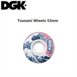 ディージーケー DGK Tsunami Wheels 53mm ストリート スケボー ウィール 4個1セット HIPHOP スケートボード 初心者 ビギナー｜54tide