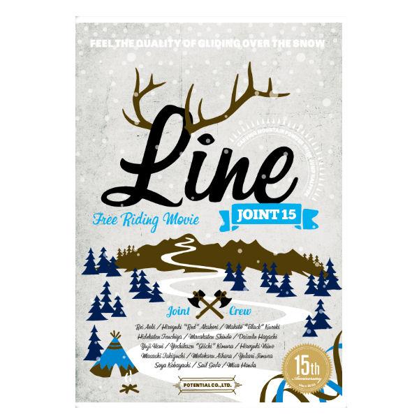JOINT 15 LINE スノーボード DVD Free Rideing Movie スノボ 映像...