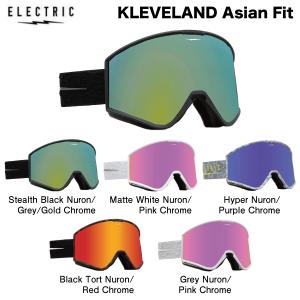 エレクトリック ELECTRIC 2023/2024 KLEVELAND Asian Fit ユニセックス ゴーグル スキー スノーボード 正規品｜54tide