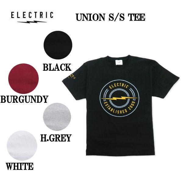 エレクトリック ELECTRIC UNION S/S TEE メンズ Tシャツ 半袖トップス スケー...