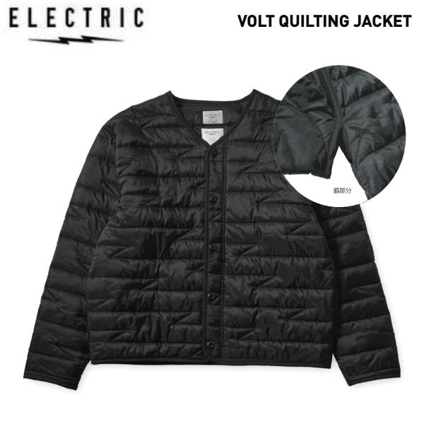 エレクトリック ELECTRIC VOLT QUILTING JACKET メンズ キルティングジャ...