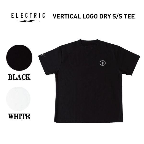 エレクトリック VERTICAL LOGO DRY S/S TEE メンズ Tシャツ 半袖トップス ...