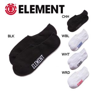 エレメント ELEMENT メンズ ソックス スニーカー 靴下 5カラー LOW-RISE SOCKS｜54tide