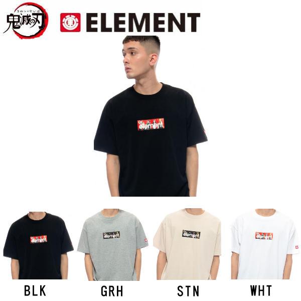 エレメント ELEMENT 鬼滅の刃 メンズ レディース ユニセックス Tシャツ 半袖 トップス T...