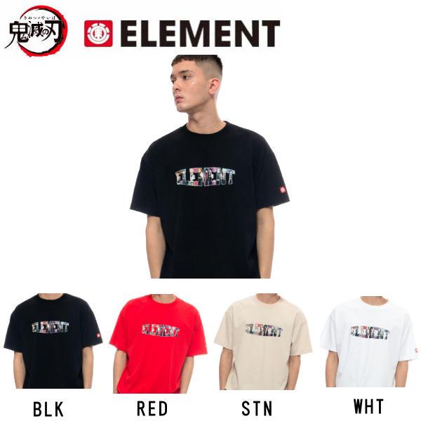 エレメント ELEMENT 鬼滅の刃 メンズ レディース ユニセックス Tシャツ 半袖 トップス T...