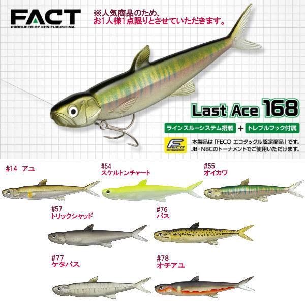 EVERGREEN エバーグリーン FACT Last Ace168 ラストエース ファクト 福島健...