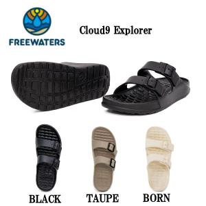 フリーウォータース freewaters Cloud9 Explorer ユニセックス サンダル シューズ 靴 アウトドア キャンプ 海 サーフィン 正規品｜54tide