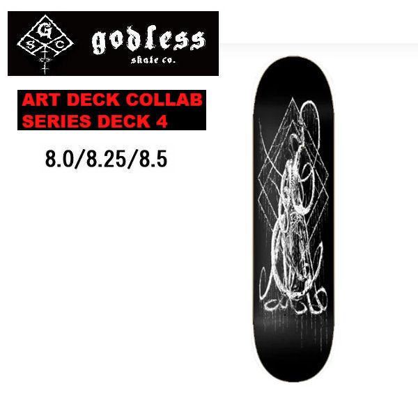 【godless】ゴッドレス SKATEBOARD ART DECK4 MUHAMMED ANSHO...