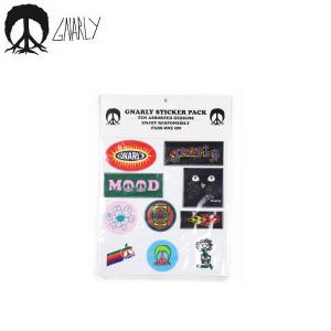 ナーリー GNARLY ステッカー アソート 10デザイン スノーボード Color Sticker Pack｜54tide